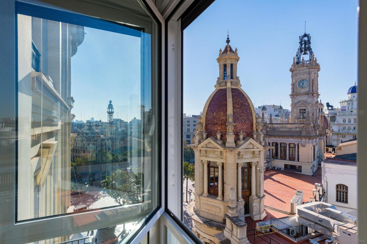 Ayuntamiento Panoramic Apartman Valencia Kültér fotó