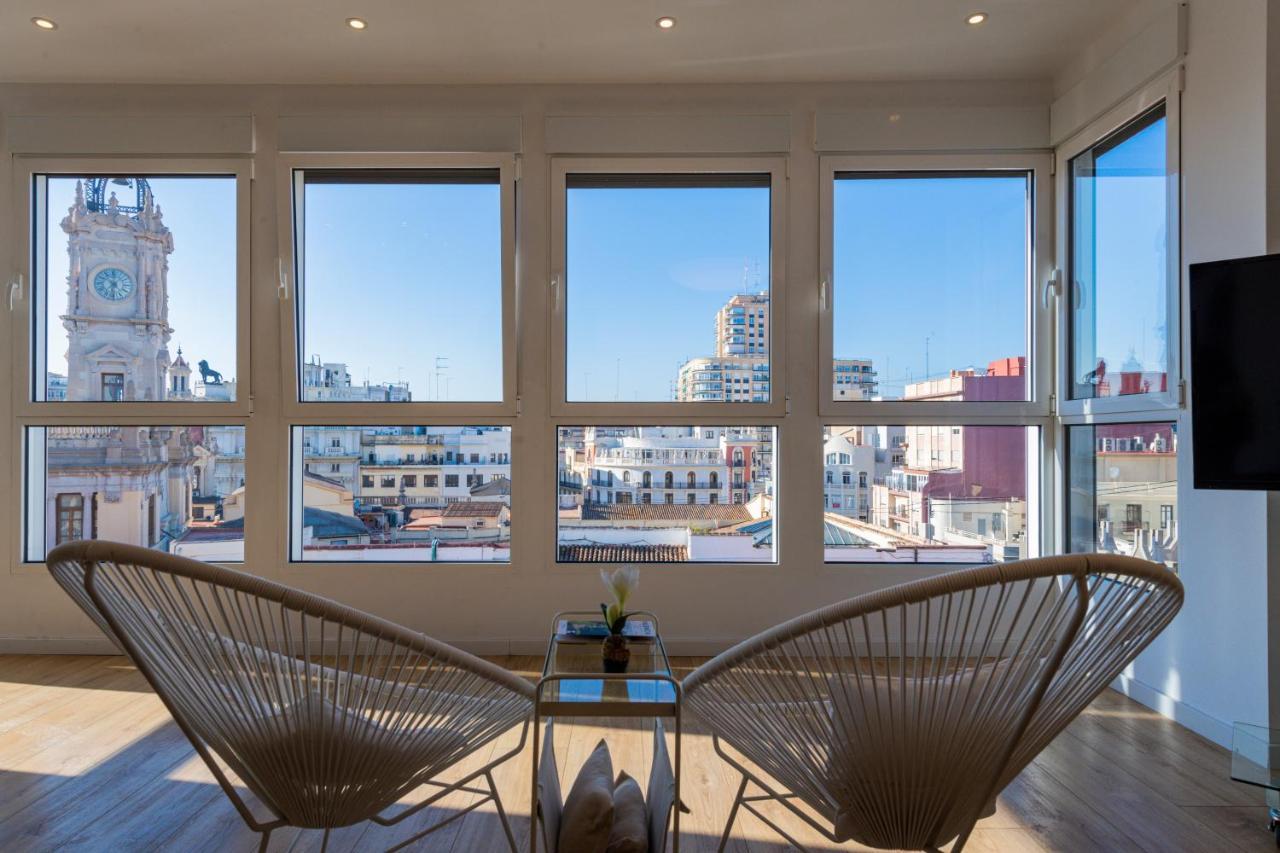Ayuntamiento Panoramic Apartman Valencia Kültér fotó