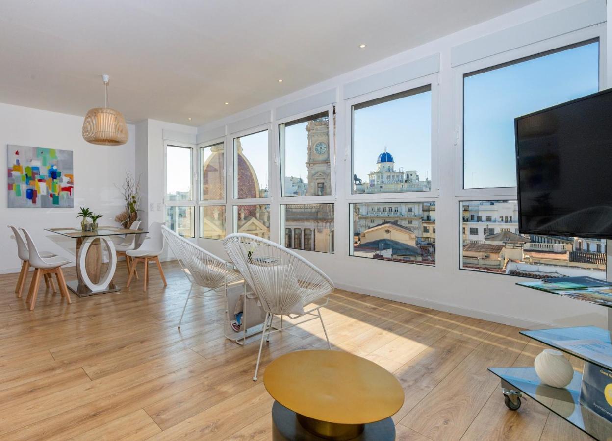 Ayuntamiento Panoramic Apartman Valencia Kültér fotó