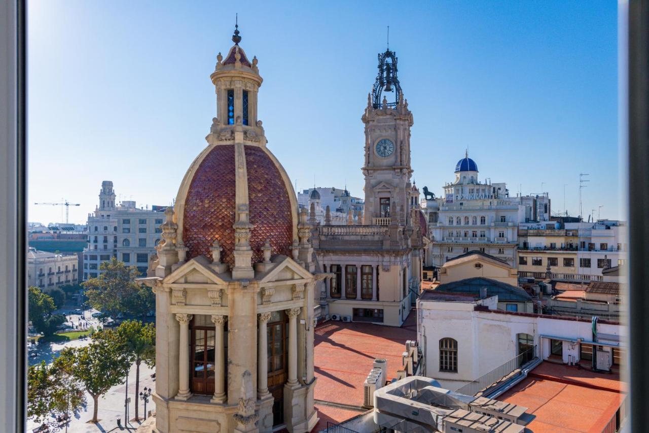 Ayuntamiento Panoramic Apartman Valencia Kültér fotó